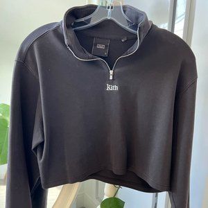 Kith half zip cropped sweater (discontinued!)